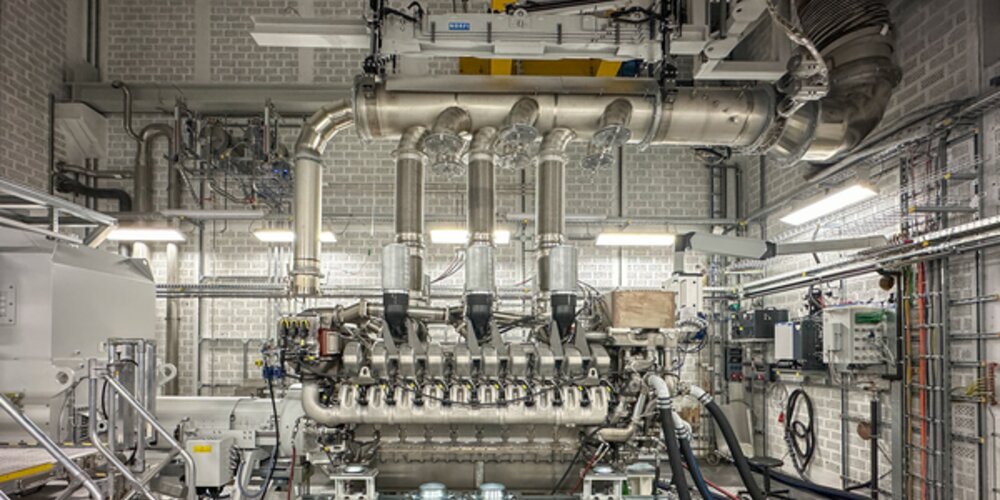 Rolls Royce MTU engine test bench