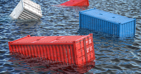 400% Increase in Containers Lost at Sea During 2020 - 2021