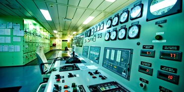 Engine control room