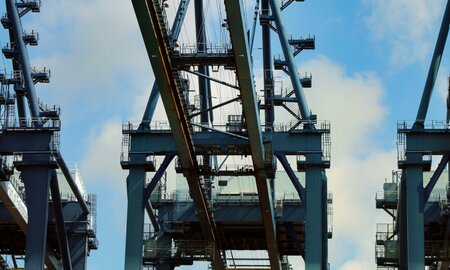 Port of Felixstowe Takes Delivery of Five Automated Gantry Cranes
