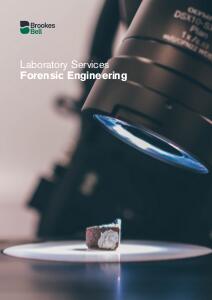 Forensic Engineering