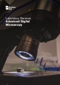 Advanced Microscopy
