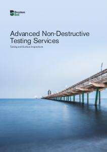 Advanced NDT - Tubing Surface Inspections